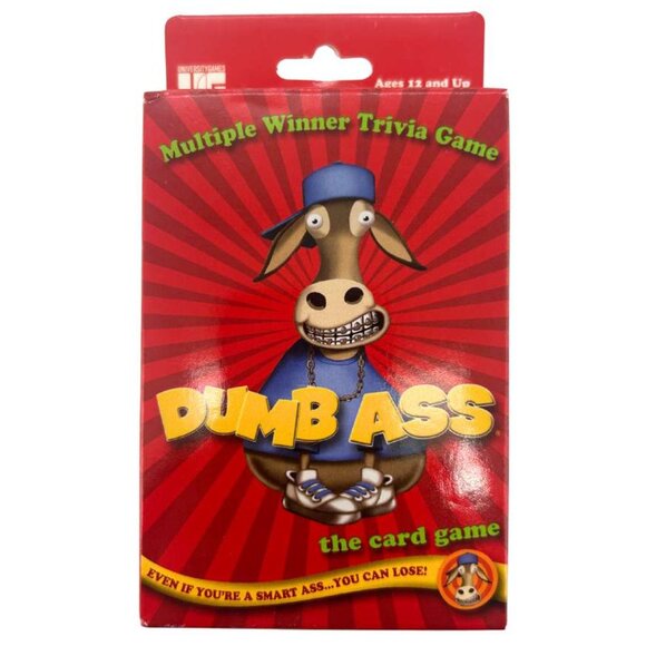 University Games Dumb Ass Trivia Game / Ages 12+ **NEW - Picture 1 of 3